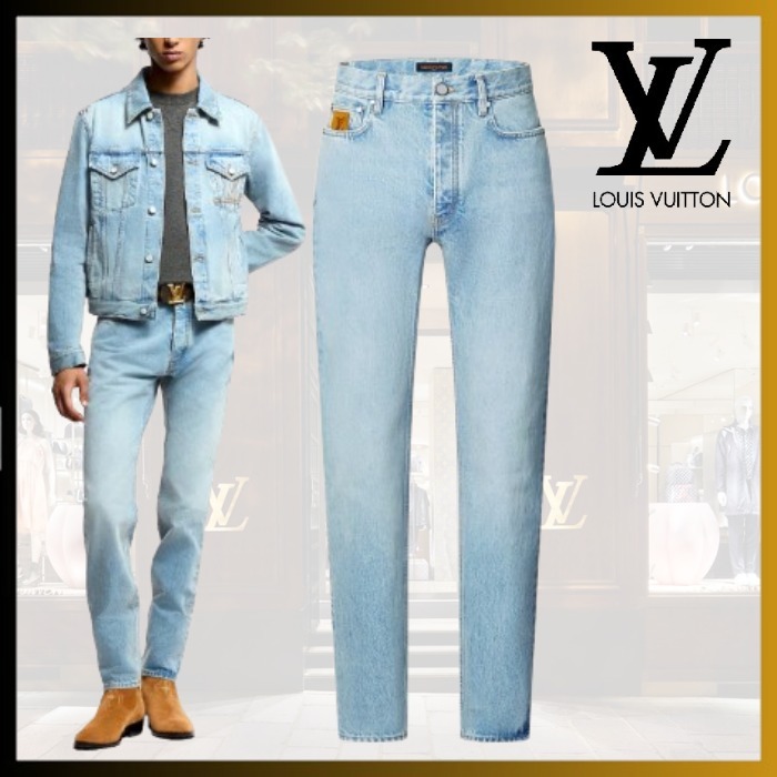 25SS 最高品質日本製生地】Louis Vuitton スリムデニムパンツ
