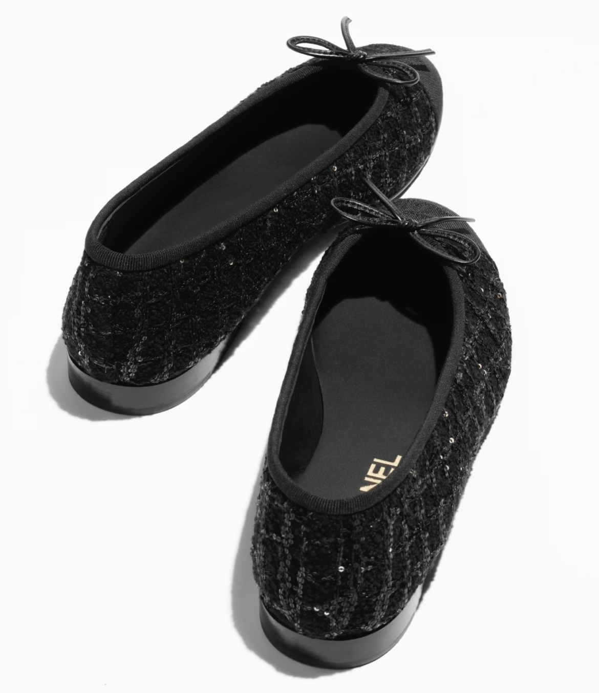 《目を引くツイードの高級感♪》25C限定★CHANEL バレリーナ