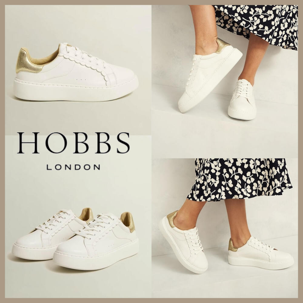 ★Hobbs London★ ダニー レザー トレーナー