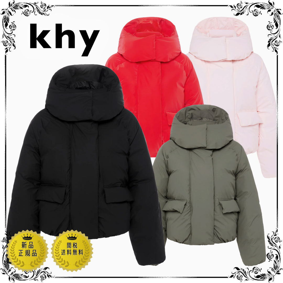 khy フード付き パファージャケット 4colors○関送無料○