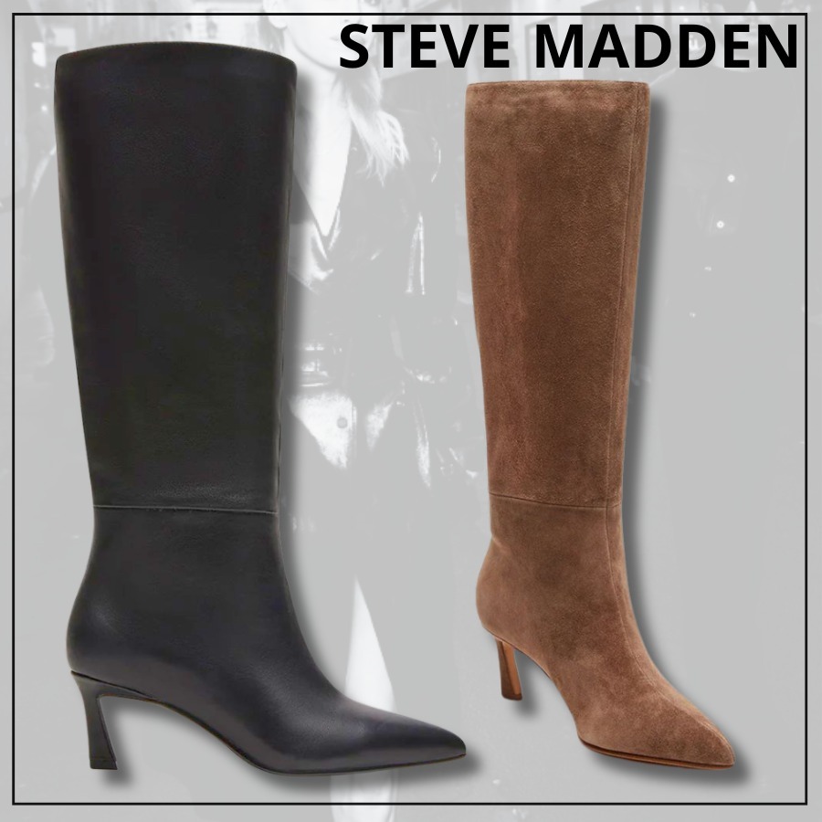 【追跡あり!】Steve Madden LAVAN キトゥンヒール ロングブーツ
