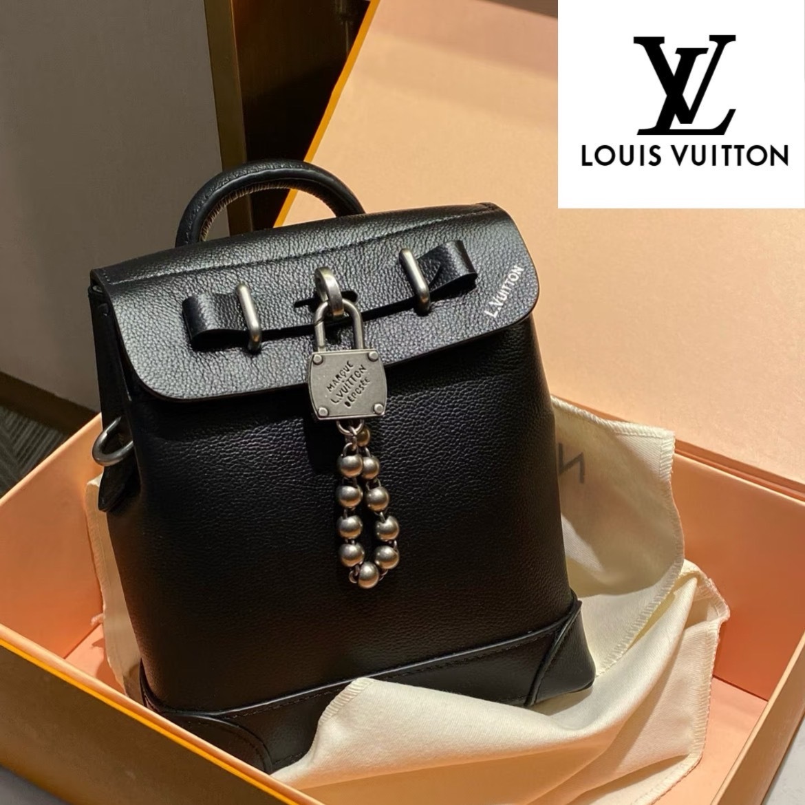 【LOUIS VUITTON】チャームが揺れる♪LVスチーマー15バッグ