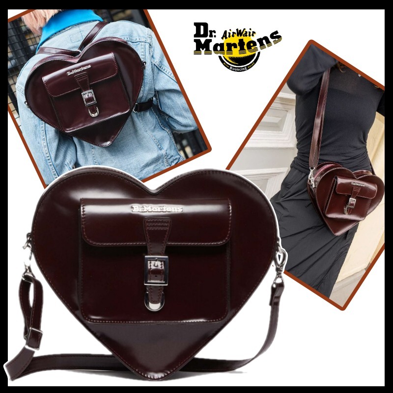 【Dr.Martens】ハート バックパック レザー チェリーレッド