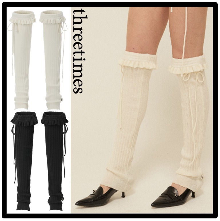 ☆送料・関税込☆THREETIMES★Mew leg warmers★