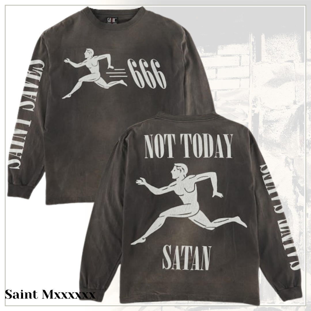 機能的でエレガント【Saint Mxxxxxx】Running L/S Tee