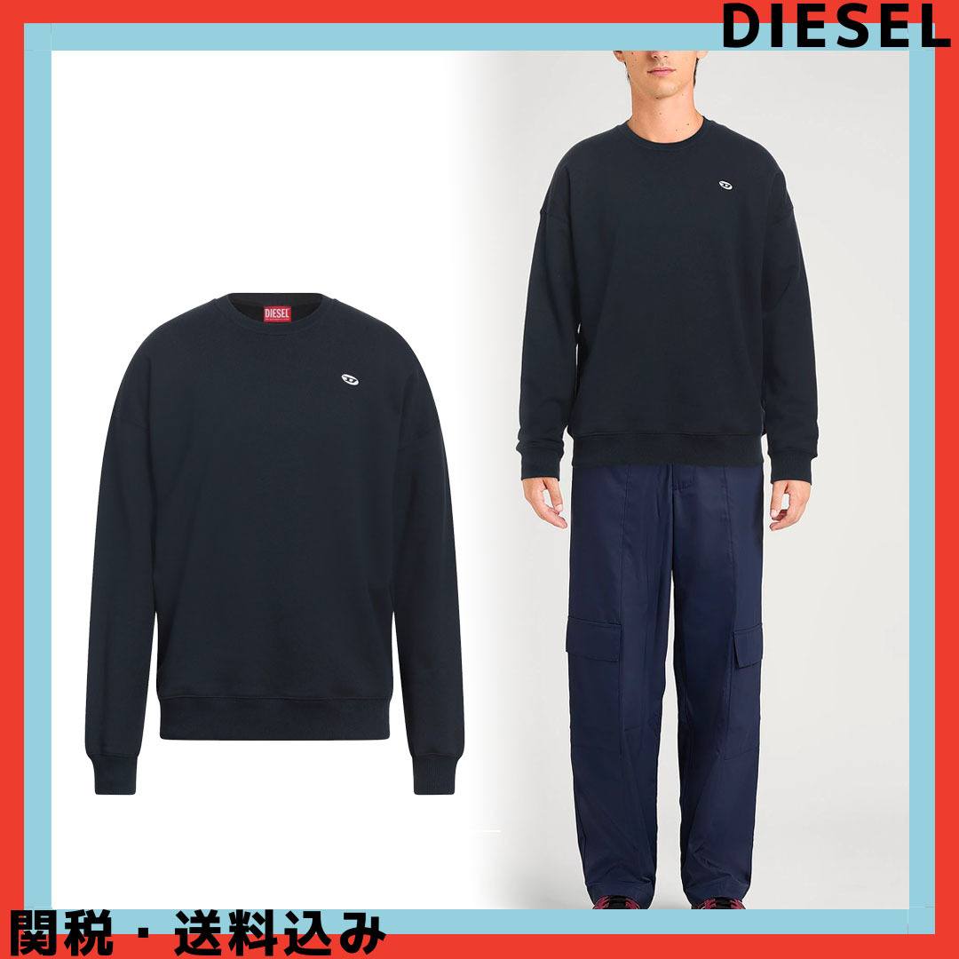 【DIESEL】関税送料込み ブランドロゴ スウェット