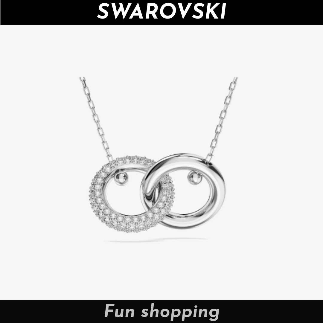 【SWAROVSKI】JEWERLY インターロッキングループ ネックレス