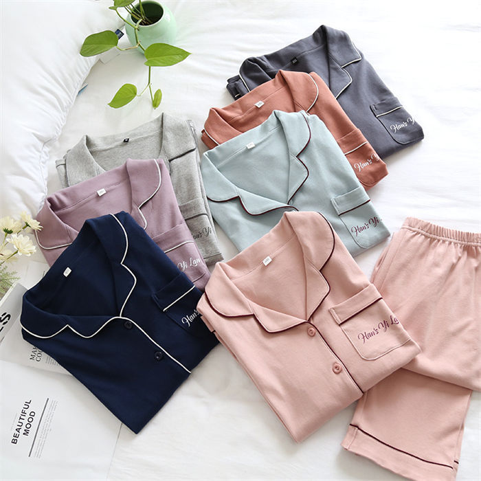 パジャマ 上下セット ルームウェア 男女 M-XL カップル 24zm1008