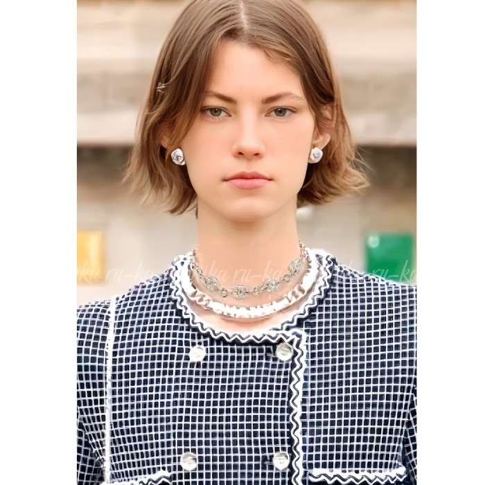 【キラキラ煌めくCCロゴ♪】CHANEL★チョーカー 国内発送《超希少♪CCがいっぱい♡》キラキラCCチョーカー
