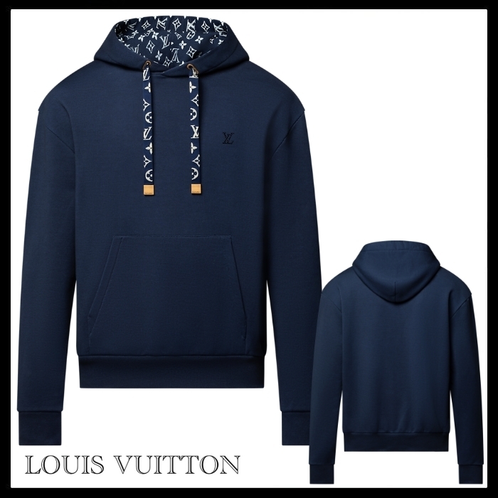 【爽やかにお出かけ♪】Louis Vuitton★コットンフーディ 普段使いにもオススメ☆【LOUIS VUITTON】コットンフーディ