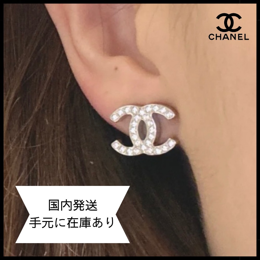 公式サイト さりげない煌めき♪】CHANEL シルバー CCロゴ ピアス シャネル アクセサリー
