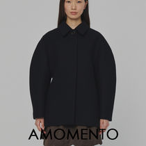 AMOMENTO アモメント アワーグラス ロング コート AMOMENTO(アモーメント) アウター(レディース) - 海外通販のBUYMA