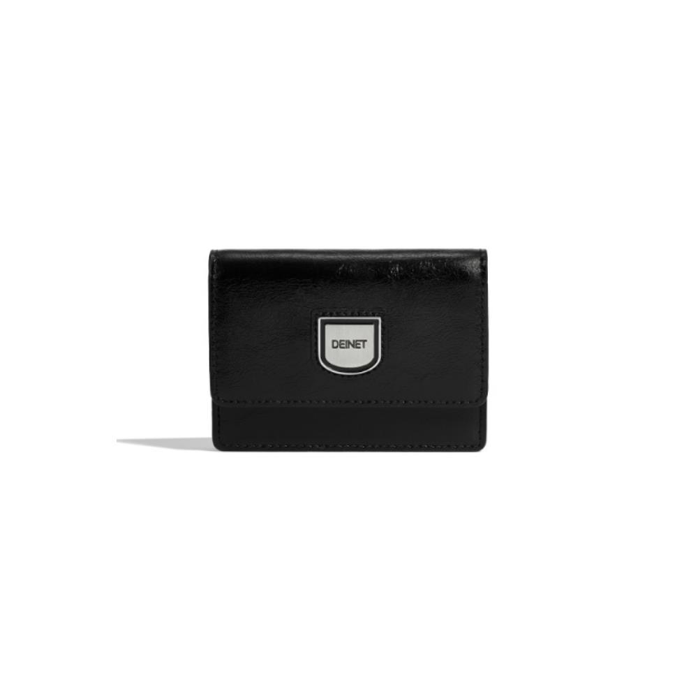 折りたたみ財布 DEINET DEINET SIGNATURE WALLET IN BLACK KDCWC4S5311