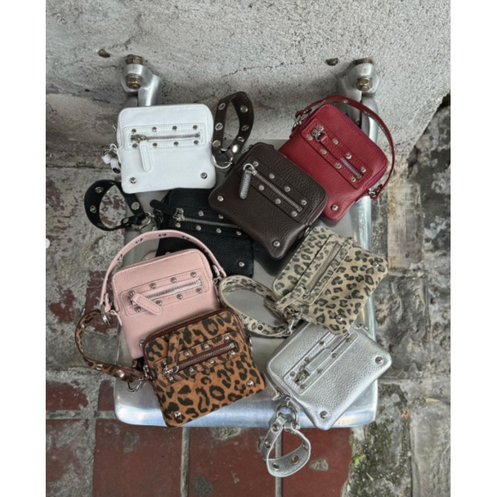 折りたたみ財布 DEINET DEINET STUD CROSS CHAIN WALLET KDTWC4FA311
