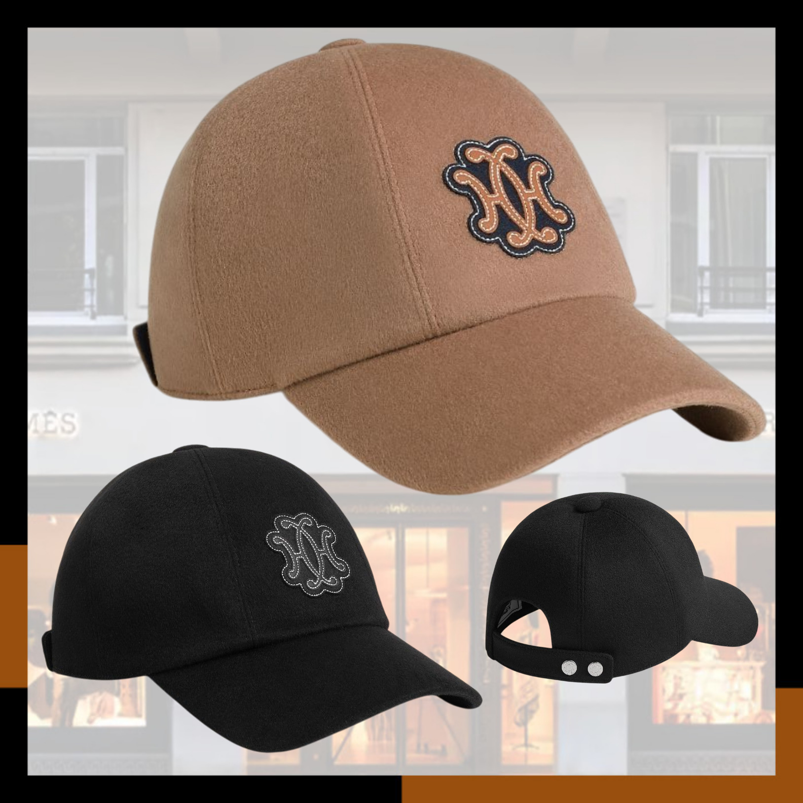 【エルメス】HERMES Serena Lift cap キャップ H242009N serena-lift-cap--242009N 02-