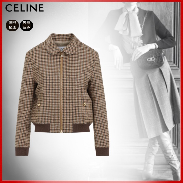 ★ CELINE Jackets セリーヌ ジップチェルシーブルゾン ★★