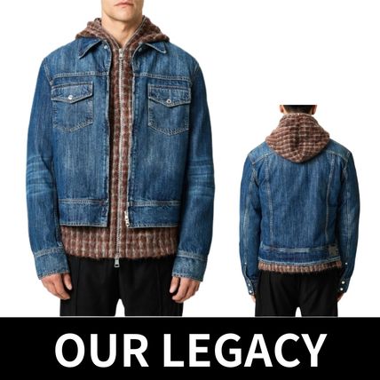 店舗良い シングル OUR LEGACY(アワーレガシー) デニムジャケット(メンズ ジャケット・アウター