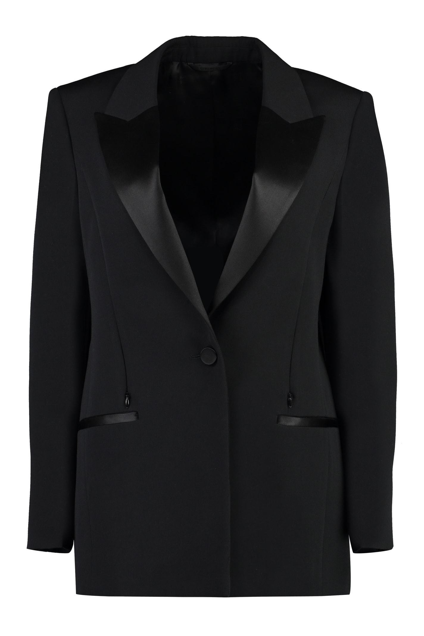 【送料&関税込】Givenchy Wool Single-breasted Blazer