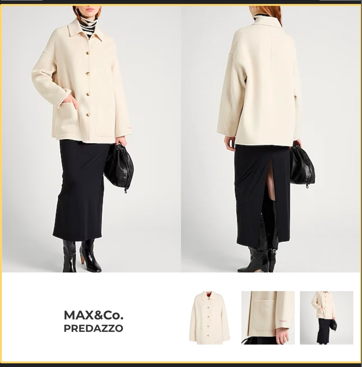 MAX&Co. PREDAZZO コート