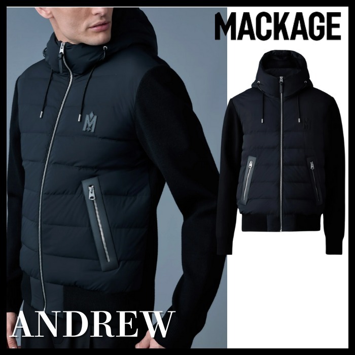 ロゴ入り♪【Mackage】ANDREW ダウンジャケット〈カナダ直送〉