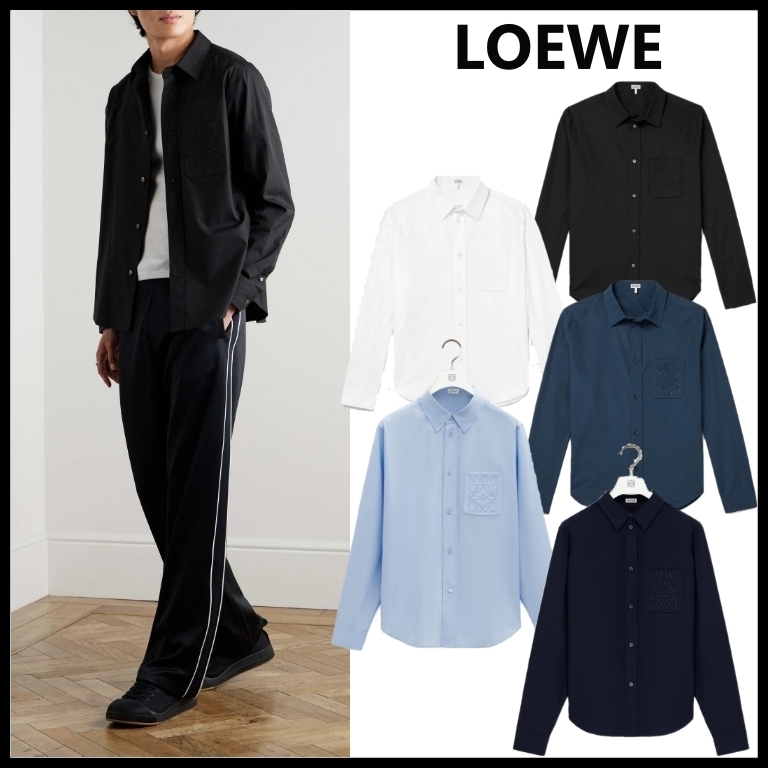 LOEWE / ロエベ /  軽量オックスフォードコットンシャツ LOEWE / ロエベ / 軽量オックスフォードコットンシャツ