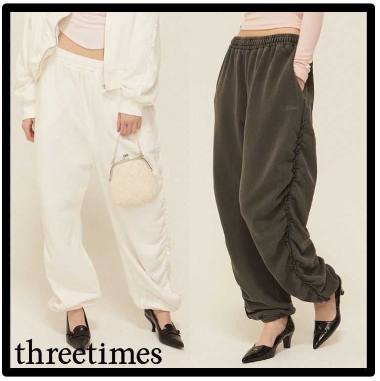 ☆送料・関税込☆THREETIMES★Whisper sweatpants★