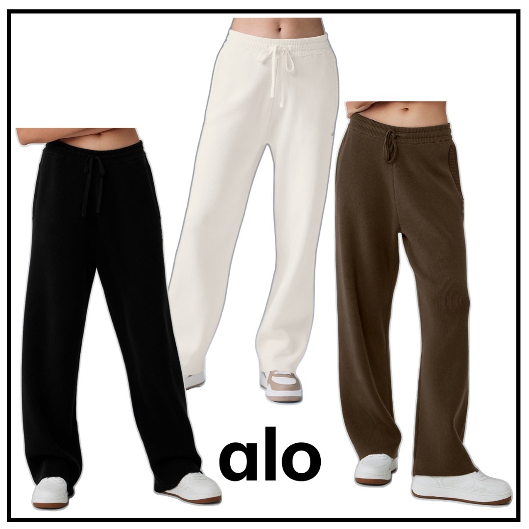 【Alo Yoga】Scholar Straight Leg Sweatpant