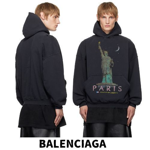 【BALENCIAGA】 Paris Liberty フーディ