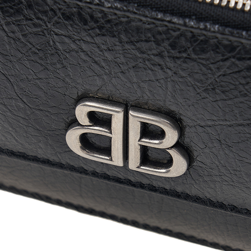 BALENCIAGA（バレンシアガ）MONACOカードホルダー 国内発送☆BALENCIAGA】MONACO コイン&カードホルダー
