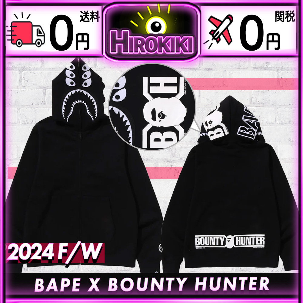 【本物保証 /関税・送料無料】A BATHING APE x Bounty Hunter