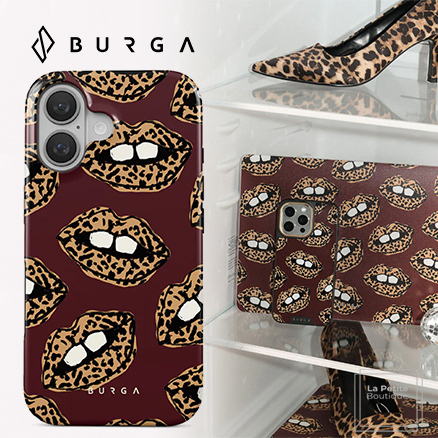 【BURGA】ユニセックス Wild Card レオパード・リップ☆機種豊富