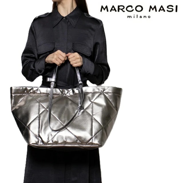 即納 Marco Masi マルコマージ メタルバッグ 3671