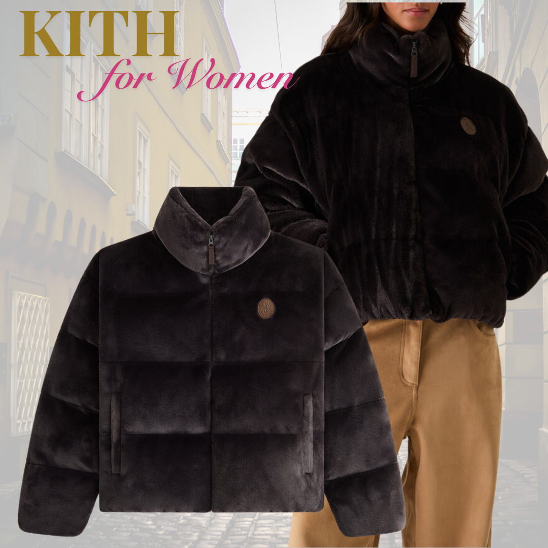 人気【KITH NYC】肌触り◎ フェイクファー☆パファージャケット