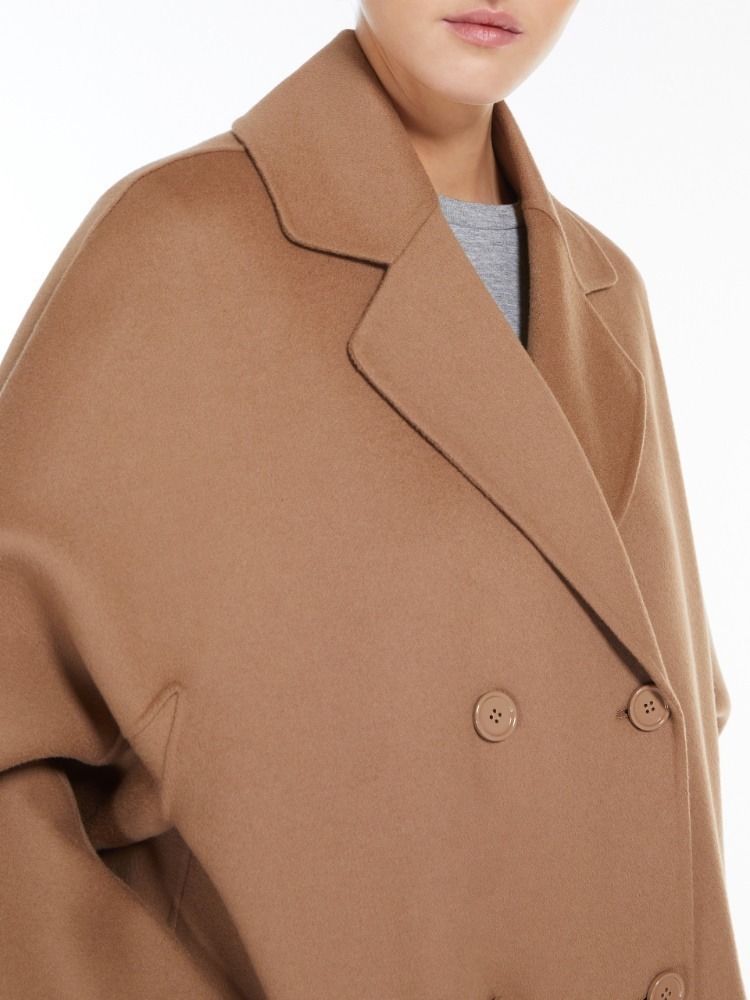 【シンプル】'S Max Mara《CAPI》ピュア ダブルブレスト コート