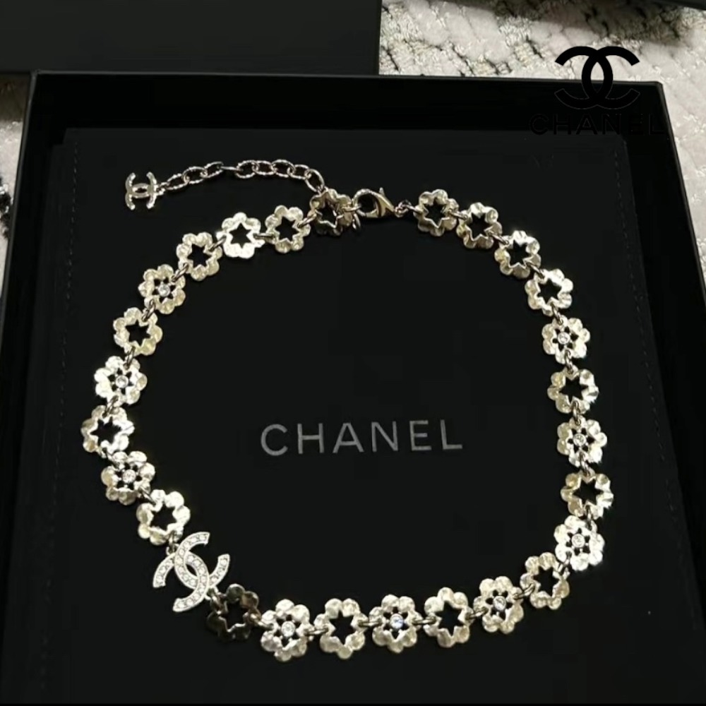 【お花モチーフで華やかに◎】CHANEL★ネックレス