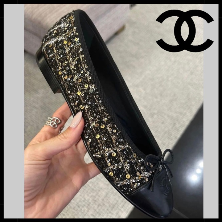 《上品★》CHANEL バレエシューズ