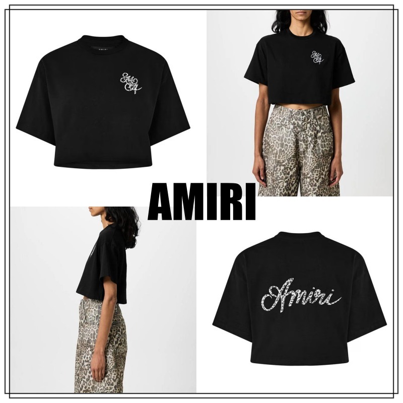AMIRI クロップドTシャツ 関税送料込み