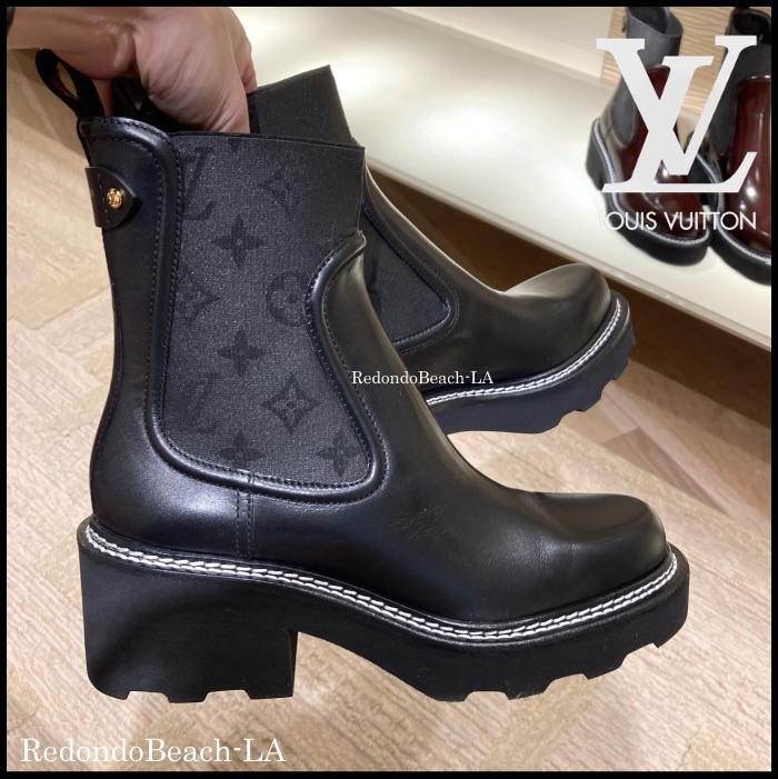 【海外限定・希少品】★LOUIS VUITTON★Beaubourgショートブーツ