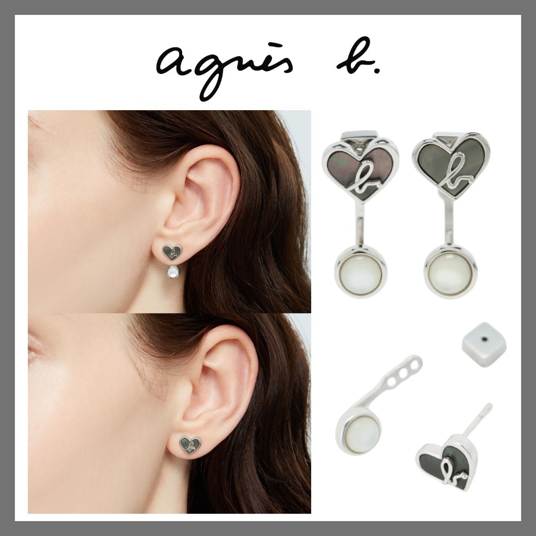追跡有★agnes b. 2WAY ハート \