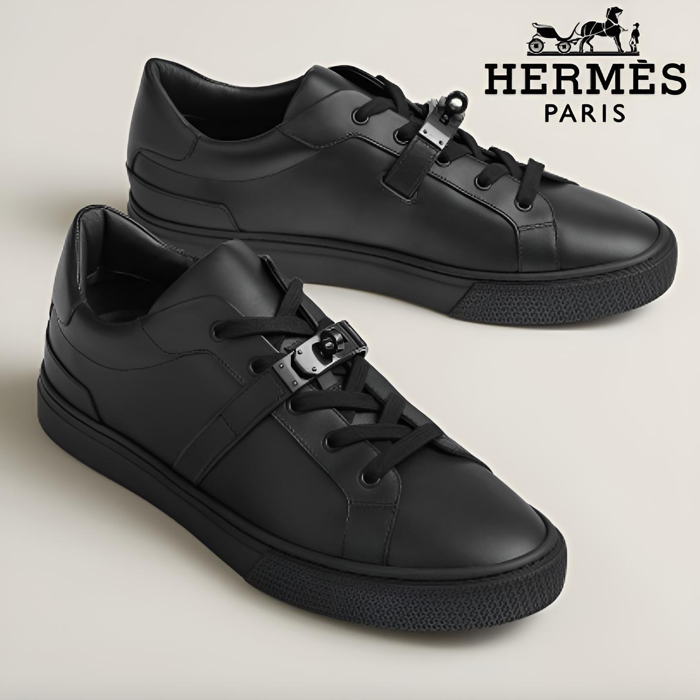 お洒落な足元に♪【HERMES】《Day》ケリーバックル スニーカー