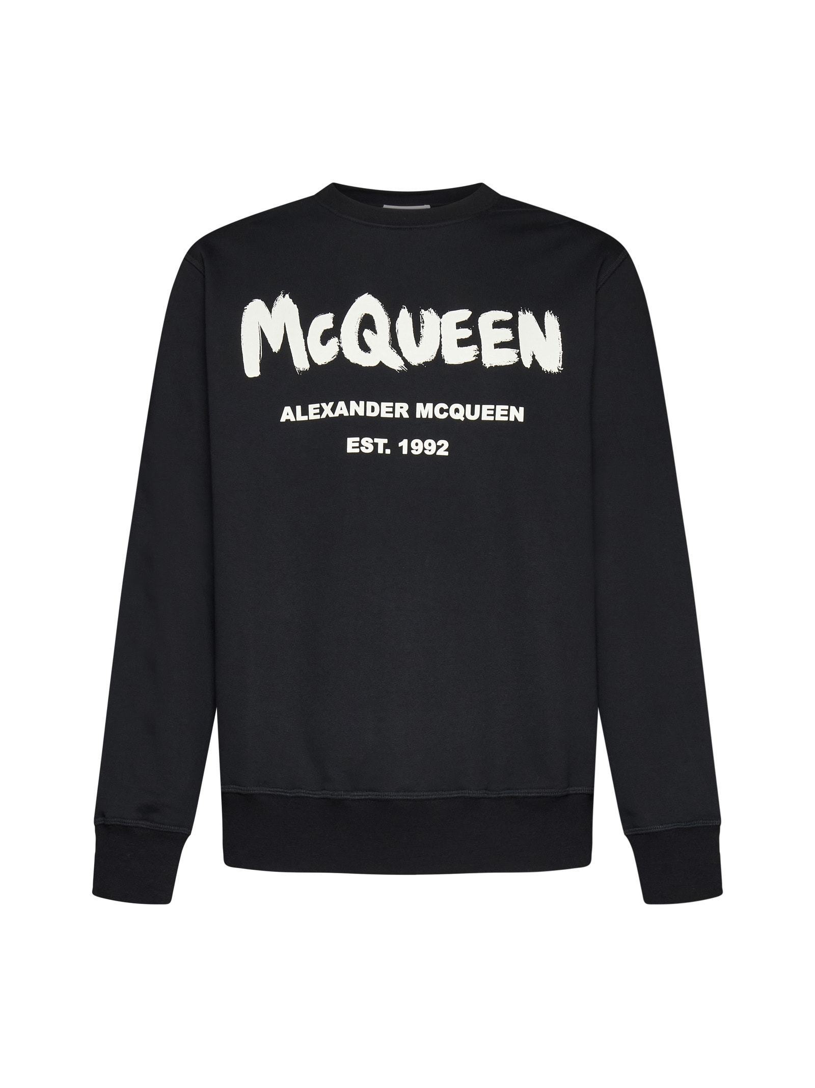 【送料&関税込】Alexander McQueen Graffiti Print Sweater