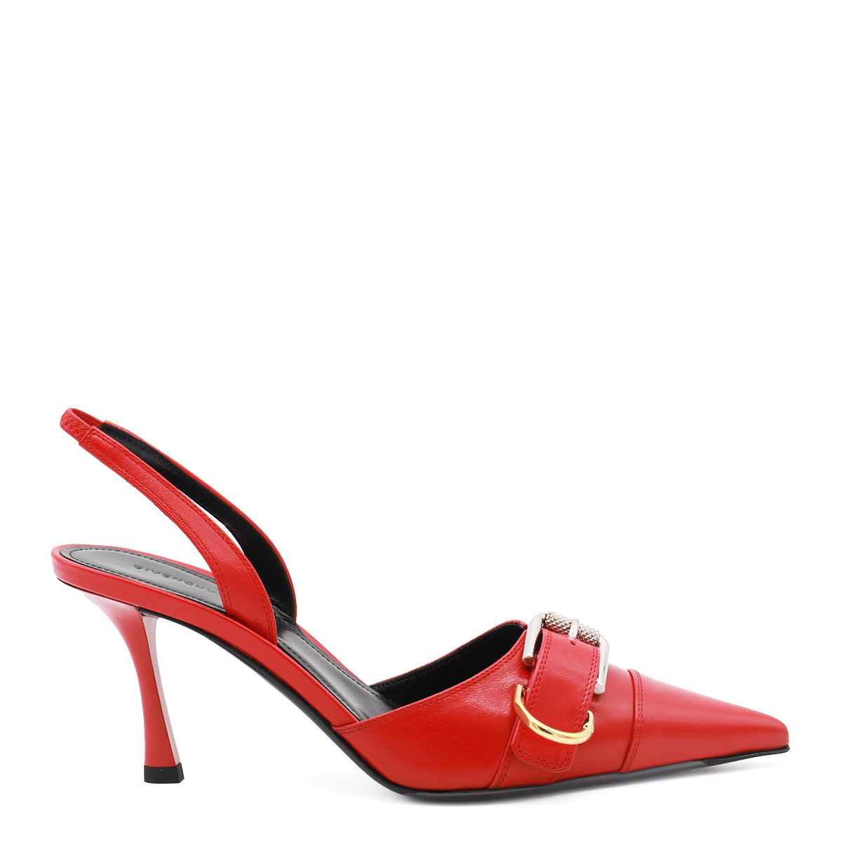 サンダル・ミュール GIVENCHY RED LEATHER PUMPS