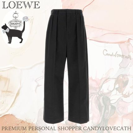 パンツ・ボトムスその他 Loewe Charcoal Stretch Cotton Pant LOEWE(ロエベ) パンツ・ボトムスその他(メンズ) - 海外通販のBUYMA