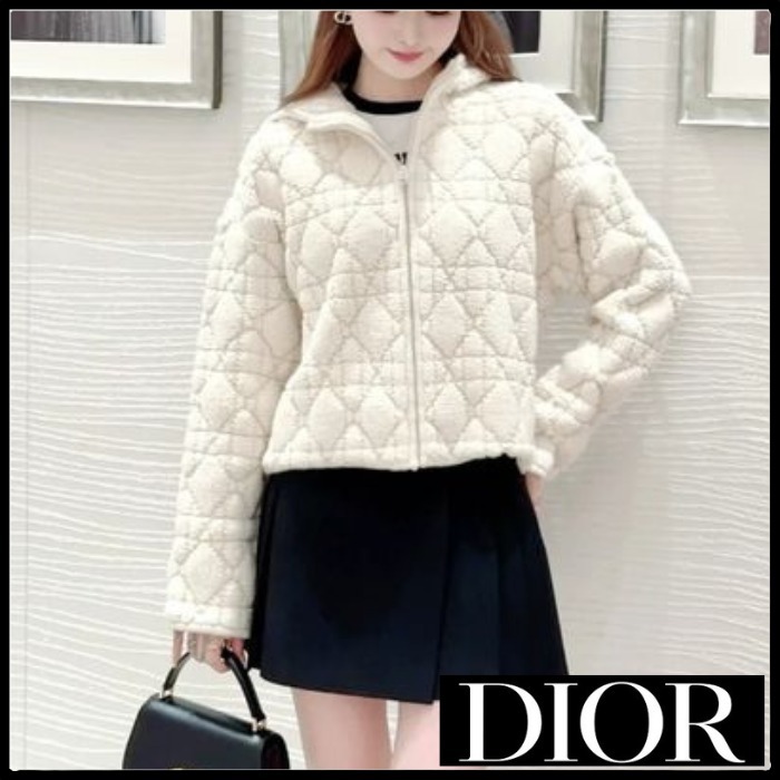 【秋冬トレンド商品】DIOR ジップカシミヤウールカーディガン