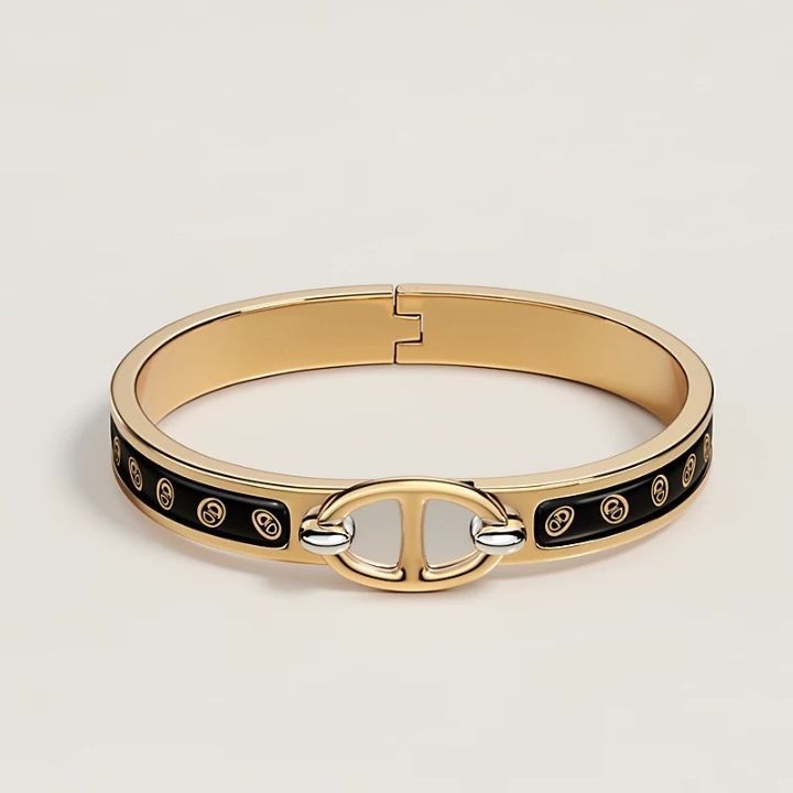 HERMES《落ち着いた上品さ♪》 ダブルツアー ブレスレット