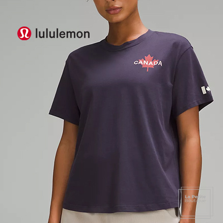 【lululemon】限定チームカナダ sale〇Jersey Graphic☆Tシャツ