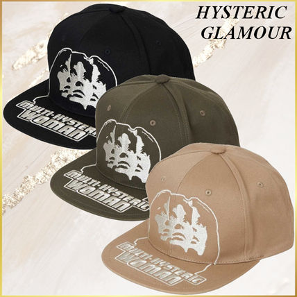 HYSTERIC GLAMOUR ベージュキャップ‼️ MULTI HYSTERIC WOMAN刺繍 キャップ|HYSTERIC GLAMOUR MEN