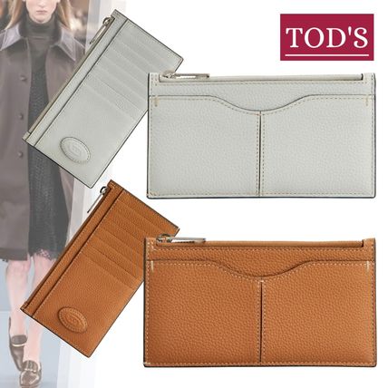 si グレー（灰色）系 TOD'S(トッズ) カードケース・名刺入れ