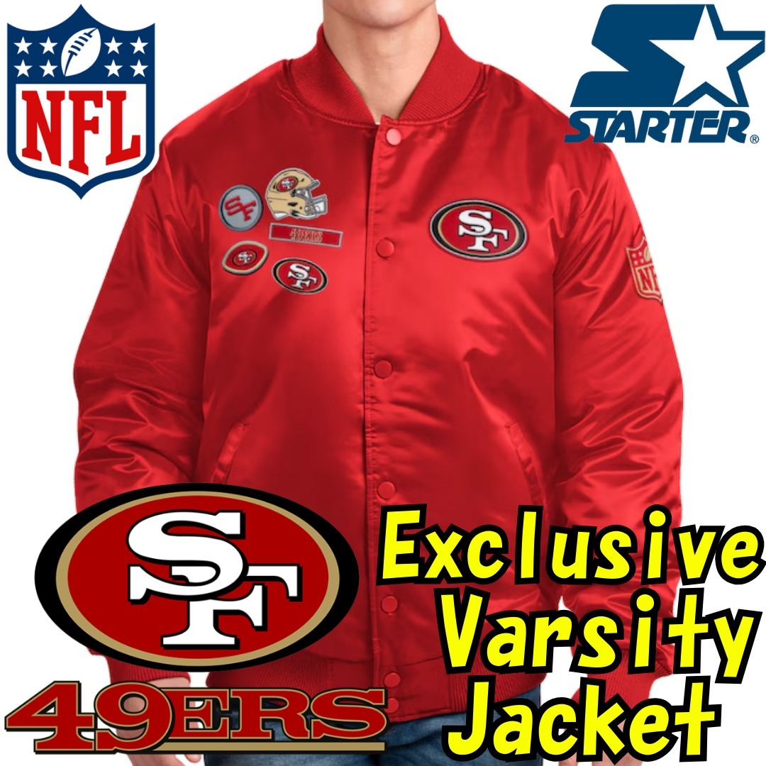 49ERS NFL ジャケット オリーブグリーン