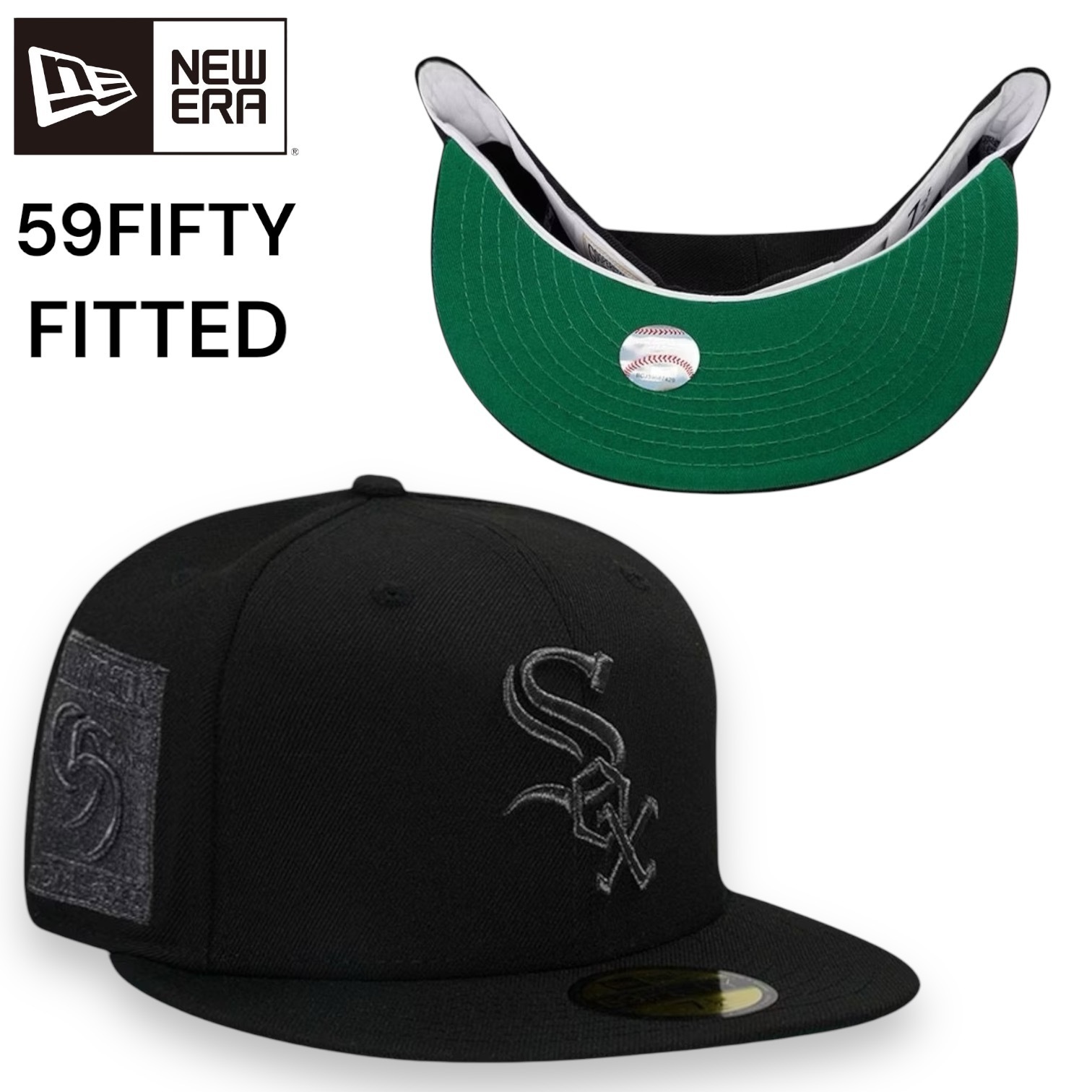 NEWERA ホワイトソックス MLB 59FIFTY ニューエラ ブラック